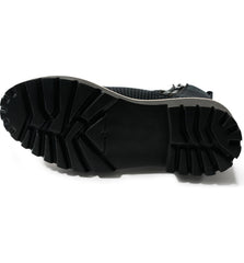 Women's Marina Black Stretch Knit