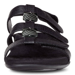 Women's Amber Black Crocodile